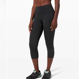 Lululemon Fast and Free Crop II 19" *Non-Reflective leggings